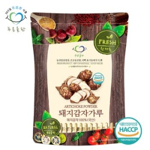 푸른들판 국내산/돼지감자가루 /돼지감자분말 돼지감자차_이미지