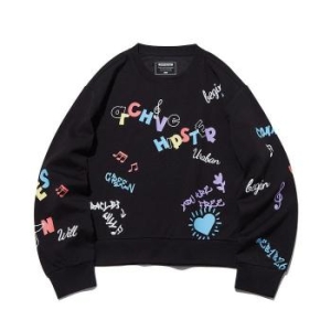 인터크루 HC10 여자 라운드 티셔츠 귀여움 여자티셔츠 프린트가 이쁘게 들어간 S12818226_이미지