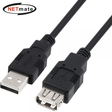 강원전자 넷메이트 USB2.0 연장 AM-AF 노이즈필터 케이블