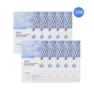 AHC 순면 <b>마스크</b> <b>팩</b> 앱솔루트 리턴 모이스처라이징