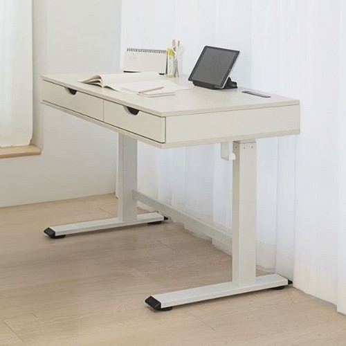 올린 듀얼 서랍형 모션 스탠딩 책상