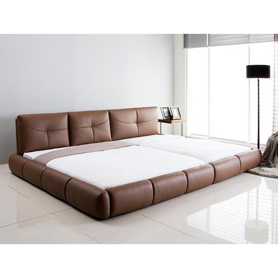 장인가구 아모르 패밀리 가죽침대 SS+Q (매트별도)