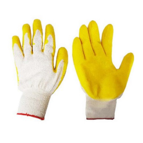 동원 노란색 반코팅 장갑 (20켤레)_이미지