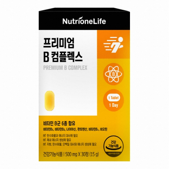 뉴트리원라이프 프리미엄 B 컴플렉스 30정 (1개)_이미지
