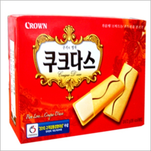 크라운제과 쿠크다스 화이트토르테 72g (1개)_이미지