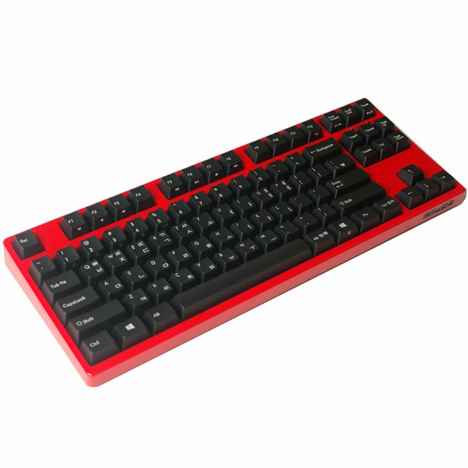 Diatec FILCO 마제스터치 컨버터블2 텐키리스 이탈리안 레드 글로시 한글 (적축)_이미지