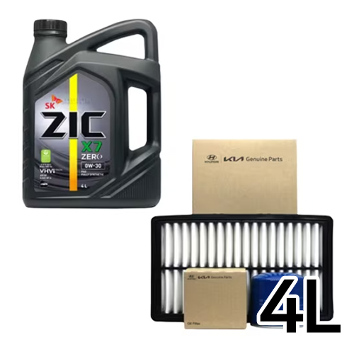 SK������ ��ũ ���� X7 0W30 4L + �������� ���� ���� �ƹݶ�AD ���ָ�