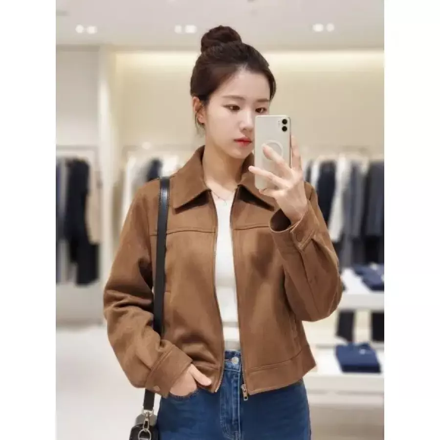 숲 여성 스웨이드 자켓 SCRLE901