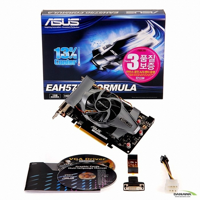 ASUS 라데온 HD 5750 EAH5750 D5 1GB FORMULA_이미지