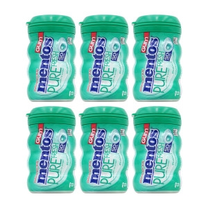 Mentos Spearmint   스피아민트 껌 50개입 6팩
