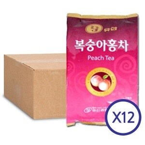 유안종합식품 자판기용 복숭아<b>홍차</b> 900g