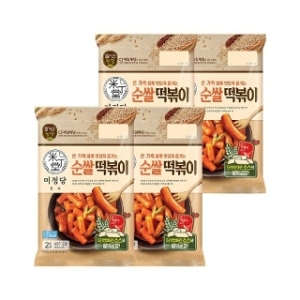CJ제일제당 즐거운동행 미정당 순쌀떡볶이 401.2g (4개)_이미지