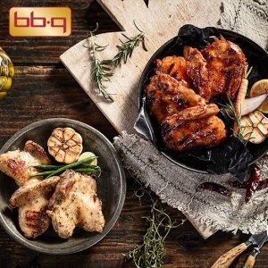 BBQ치킨 통살 닭다리구이 소금 120g + 매콤양념 120g (20개)