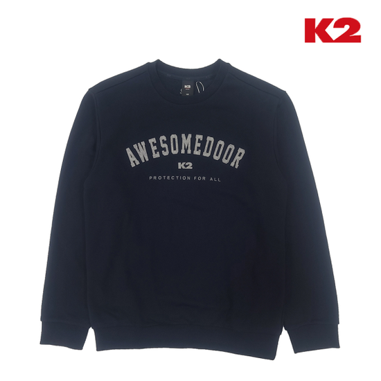 플라이워크 바시티 맨투맨 KMU24243N4
