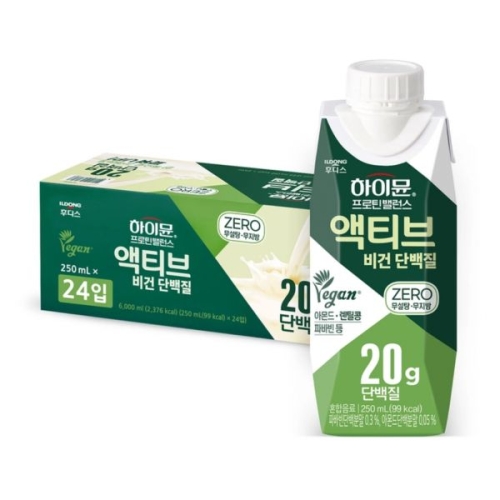 프로틴 밸런스 액티브 비건 단백질 250ml