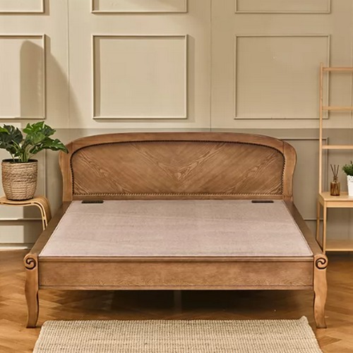 현대의료기 NAMU G208 돌침대 Q (브라운팔보석)_이미지