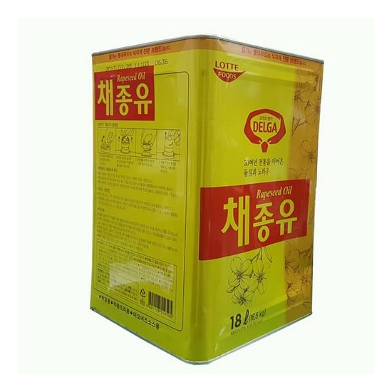 롯데웰푸드 델가 채종유 18L (1개)_이미지