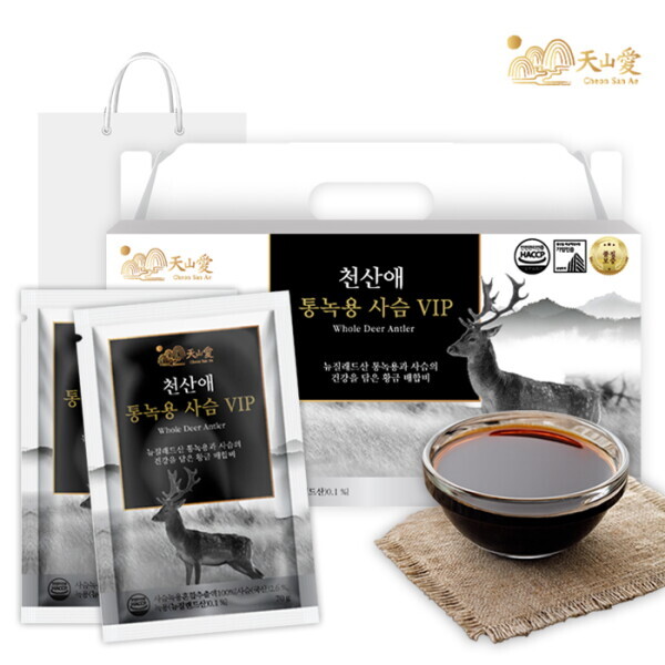 더큰 천산애 통녹용 사슴 VIP 70g 30포