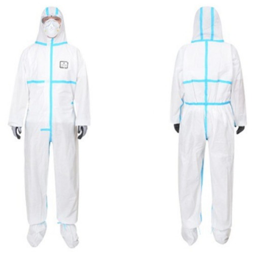 아스가드 화학물질용 전신보호복 원피스 SMS-550W+ (2개)_이미지