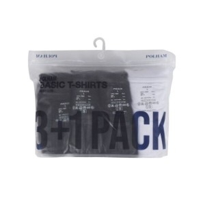 폴햄 3+1ACK 반팔 티셔츠 반소매 PHA5TR3900 BBB L 100_이미지