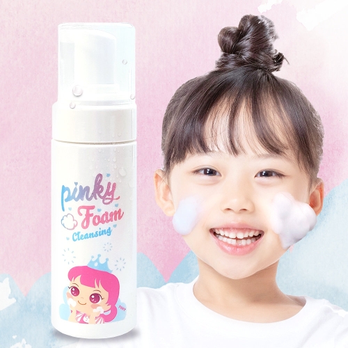 핑키 키즈 버블 폼클렌징 어린이 약산성 눈안따가운 유아 세안제 150ml 핑키 버블 폼 클렌징
