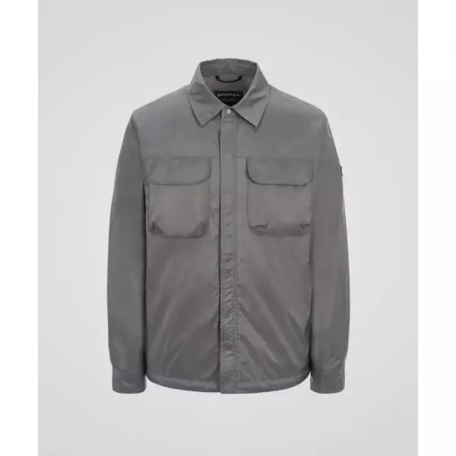 듀베티카 아시아고그레이남성 우븐셔츠 V25FVUWS10854GRS 3717322_이미지