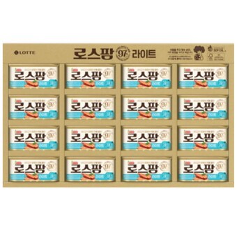 롯데웰푸드 롯데햄 <b>로스팜</b> 97 라이트 2호 ECO