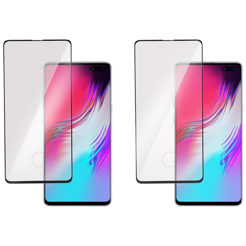 IUVO 갤럭시S10 5G REXX 케이스 호환형 풀커버 강화유리 보호필름 (액정 2매)