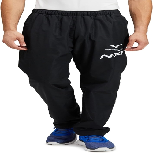 미즈노 남성운동복 N-XT 브레스 써모 워머 팬츠 수분 흡수 열 방풍 발수 32JF2740 남녀공용 성인용 2XL 블랙_이미지