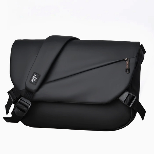 마르코폴로 사선 메신저 방수 크로스백 MP4038 블랙 28 x 19 x 9 cm_이미지