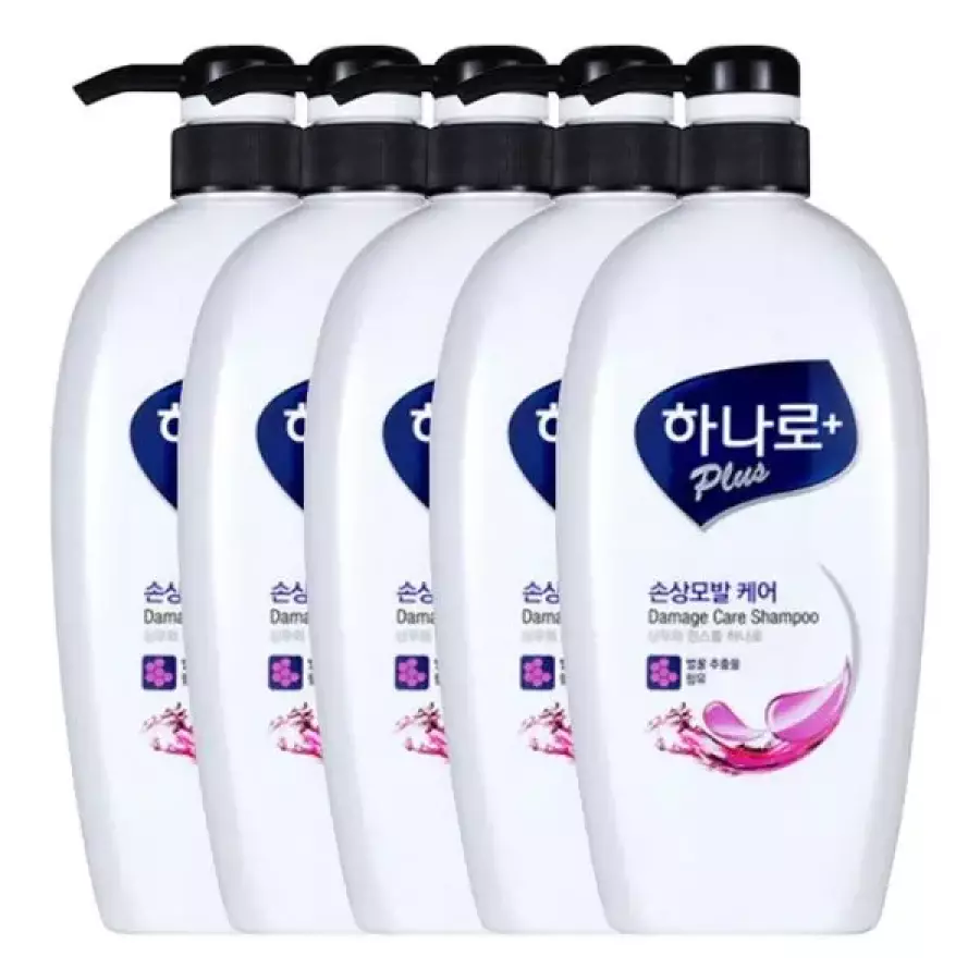 하나로 플러스 손상모발 케어 샴푸 680ml (5개)_이미지