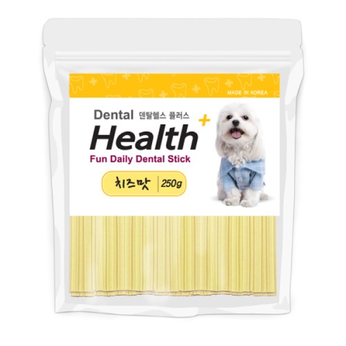  엠엔비물산 덴탈헬스플러스 치즈맛 250g (50P) [2개]
