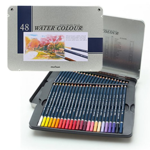 문화 수채 색연필 (48색)_이미지