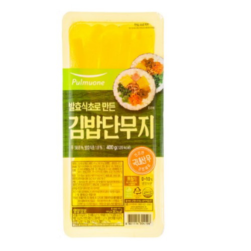 풀무원 김밥단무지 400g (3개)_이미지