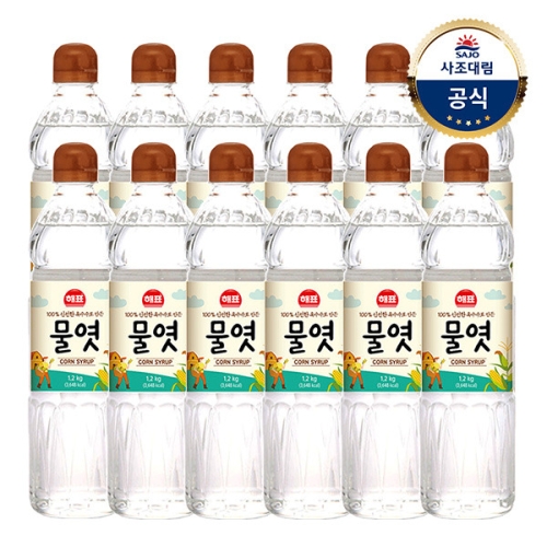  사조해표 물엿 1.2kg x12개