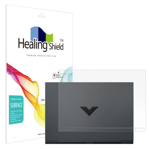 폰트리 힐링쉴드 HP 빅터스 16 2023 무광 외부보호필름 상판 2매
