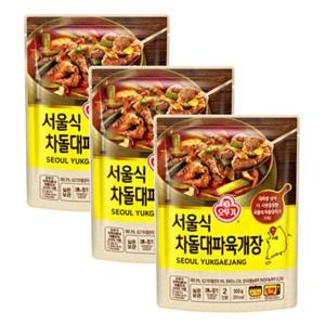 오뚜기 서울식 차돌대파 육개장 500g (3개)