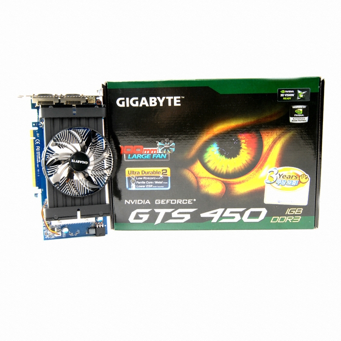 GIGABYTE 지포스 GTS450 UD2 D3 1GB WING-100_이미지