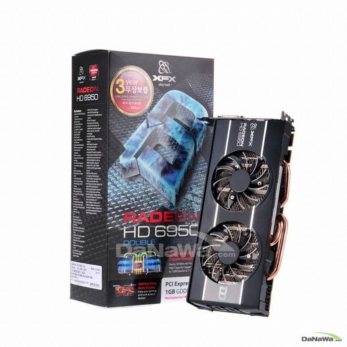 XFX �󵥿� HD 6950 DD Edition D5 1GB ��Ʋ�ʵ�3 ����Ż�׸���