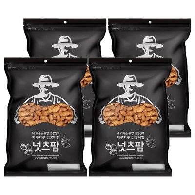 넛츠팜 생 아몬드 800g (4개)_이미지