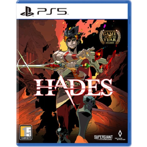 Supergiant Games 하데스 한글판 (PS5, 패키지디스크)