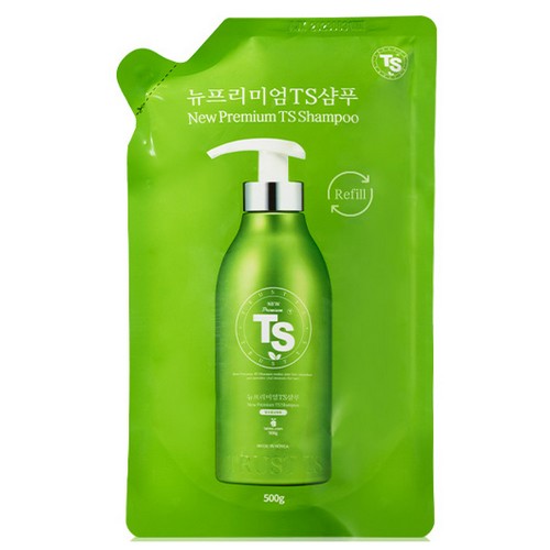 TS 뉴 프리미엄 TS 샴푸 리필 500g (3개)_이미지
