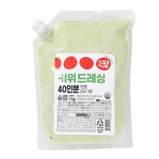 윈플러스 식자재왕 키위 드레싱 1kg