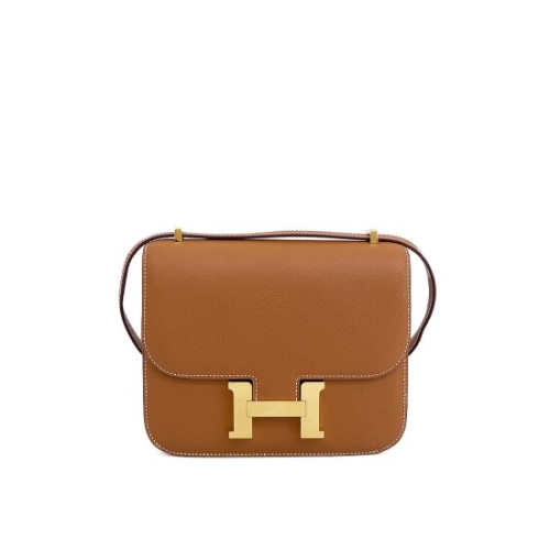 에르메스 엘러브 콘스탄스TPM 카멜골드 금장 U각인 4HB0515