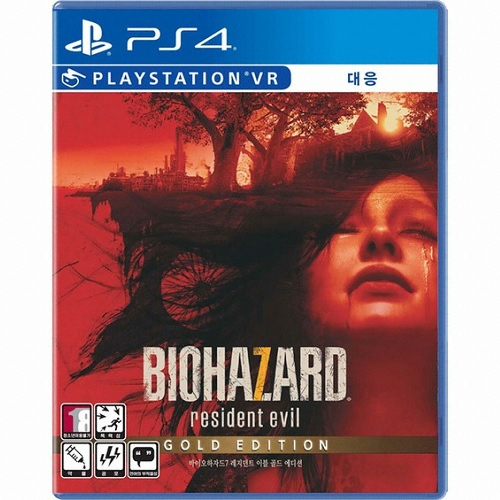  바이오하자드 7 레지던트 이블 골드 에디션 한글판 PS4, 패키지디스크