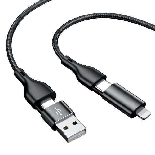 StreamTech STC-CTA41 4in1 멀티 충전 케이블 (1m)_이미지