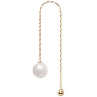 미니아트 14K GOLD 진주 롱귀걸이 <b>G703</b>