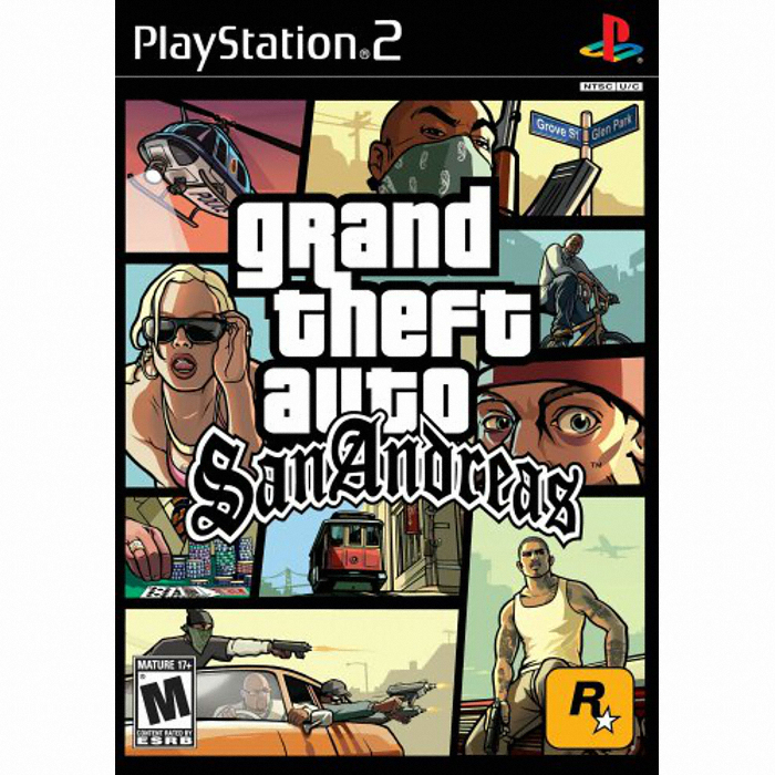 GTA 산 안드레아스 PS2 해외구매_이미지