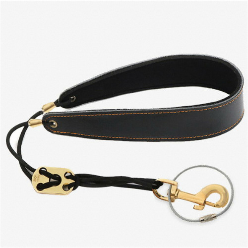 [불명] 소가죽 색소폰 목줄 고급 섹소폰 스트랩 목걸이형