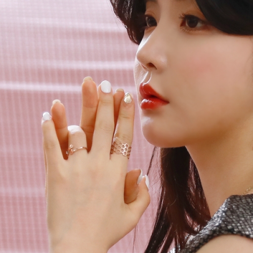 �콺Ƽ�� ��ũ+���ι� Marianna_4 Surgical Steel Ring / ������ ������ ����